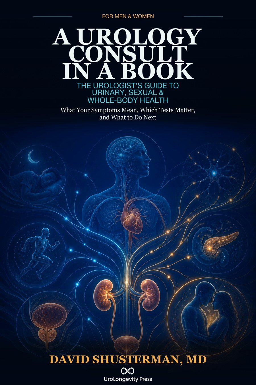 A Urology Consult in a Book book cover by David Shusterman, MD