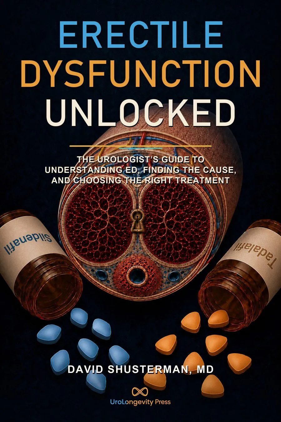 Portada del libro Erectile Dysfunction Unlocked