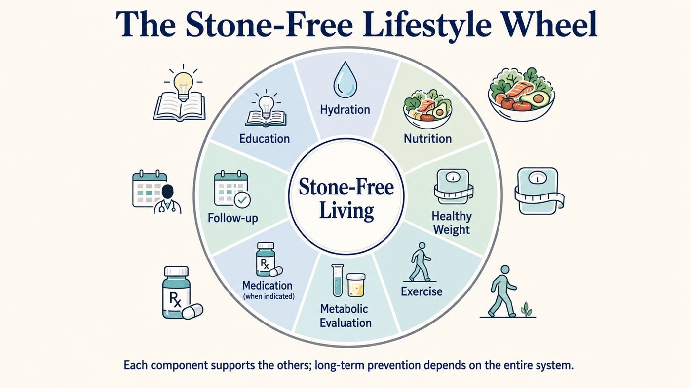 The Stone-Free Lifestyle Wheel