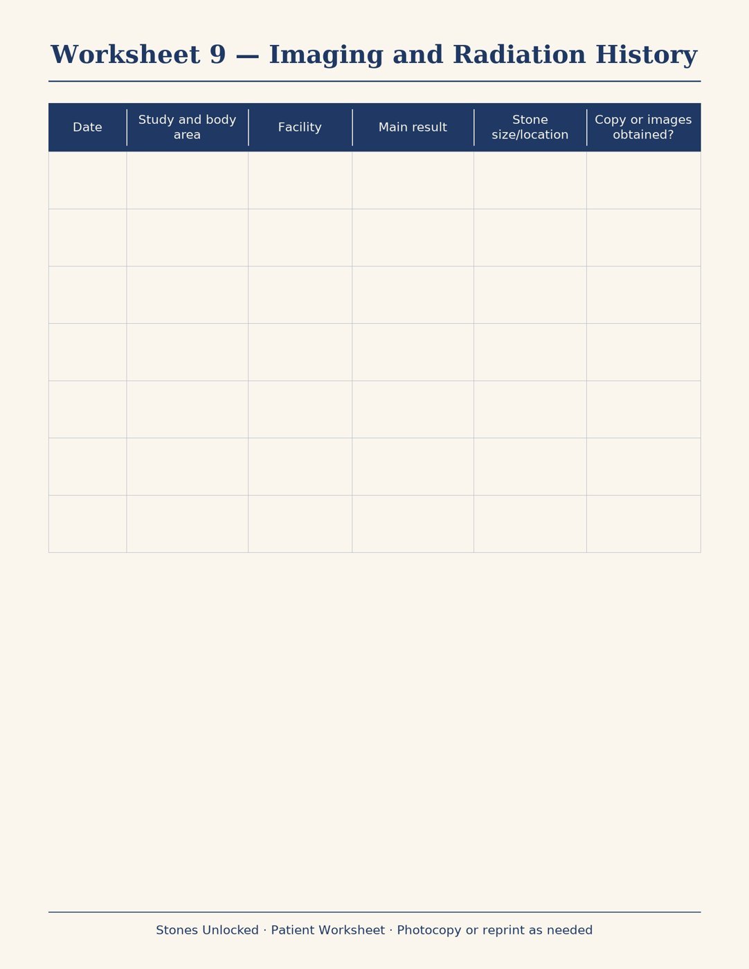 Worksheet 9. Imaging and Radiation History